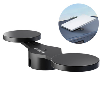 Starlink Mini Tripod Adapter with 50lbs Heavy Duty Magnet Bases, Aluminum Alloy Mount Bracket with 1/4'' Threaded Compatible with Starlink Mini Pipe Mount