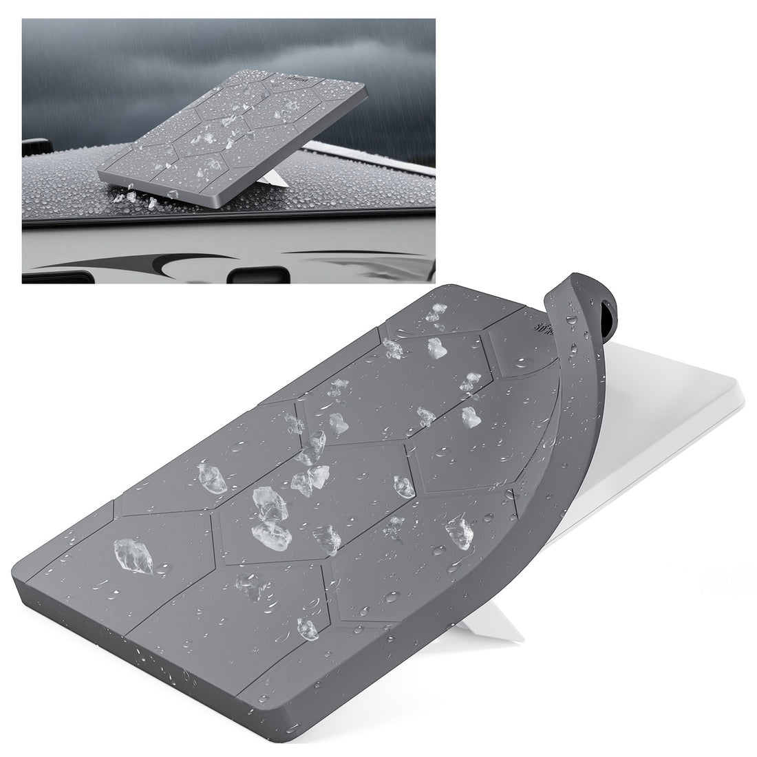 Starlink Mini Protective Cover Case, Hailproof Liquid Silicone Protective Case for Starlink Mini Dish, Starlink Minis Accessories Waterproof Shockproof Portable for Outdoor Camping